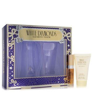 White Diamonds by Elizabeth Taylor Gift Set -- 0.33 oz Mini EDT Spray + 1.7 oz B